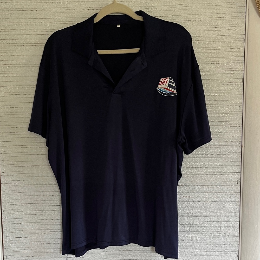 Super Bowl LV Ambassador Men's Navy Polo Shirt XXXL